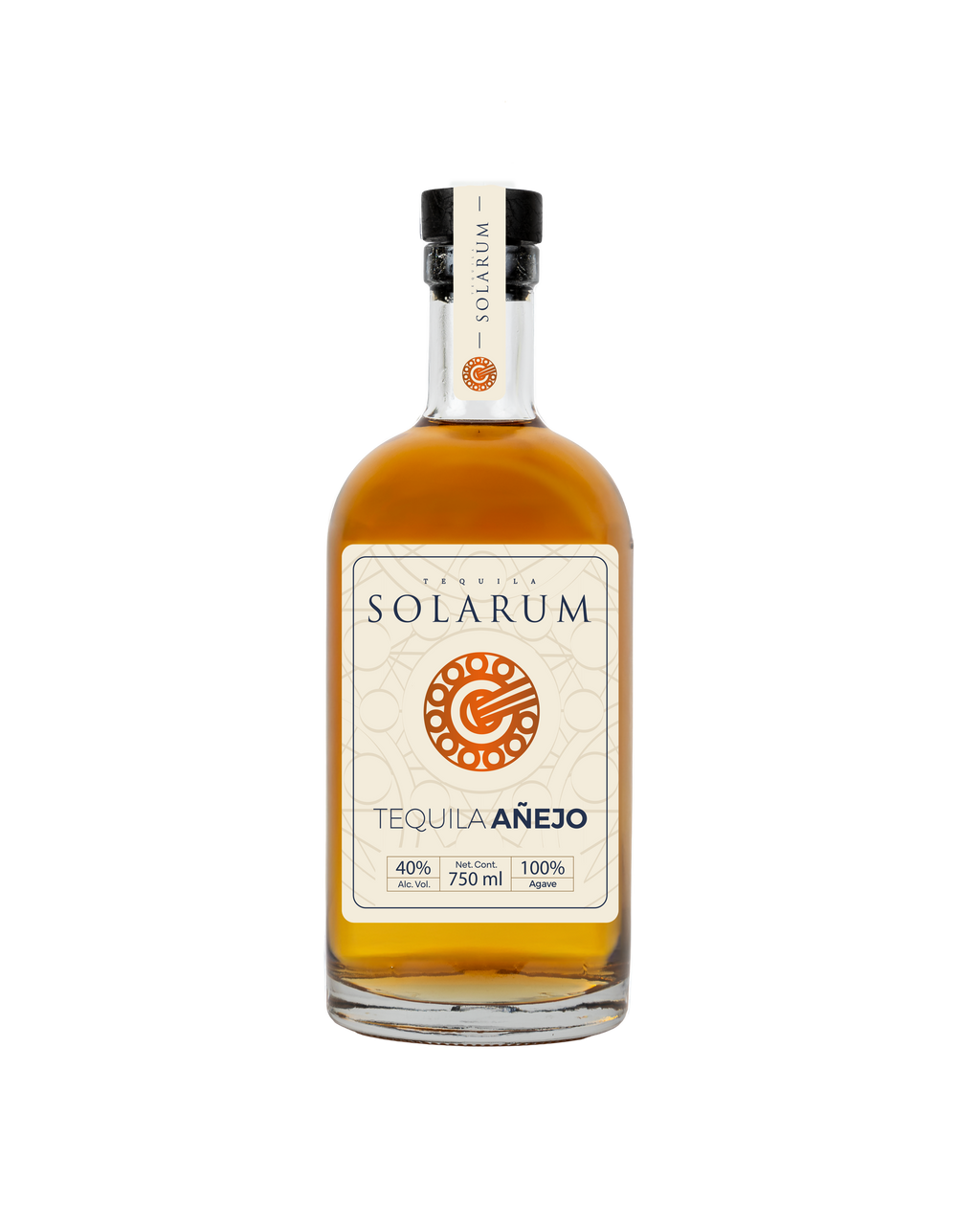 Tequila Solarum Añejo 750 ml